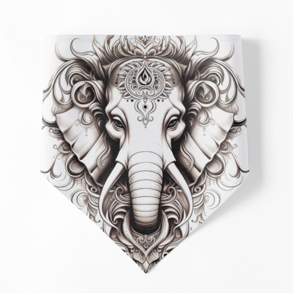 Thai Elephant Tattoo Small - Temu