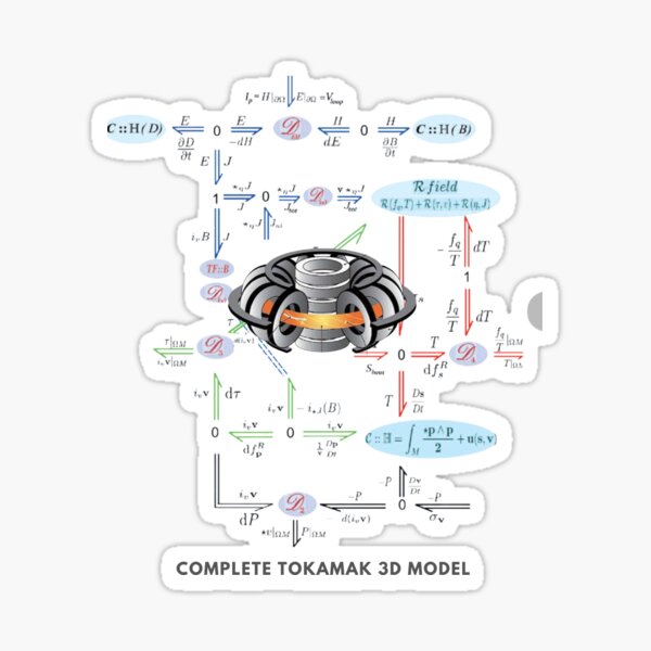 Item preview, Tokamak Nuclear Fusion Energy device Schematic designed and sold by t1n3333.