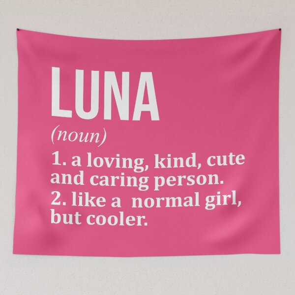 Item preview, Luna Name Definition for Women designed and sold by XCIV.