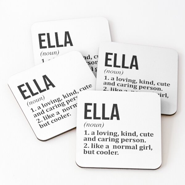 Item preview, Ella Name Definition designed and sold by XCIV.
