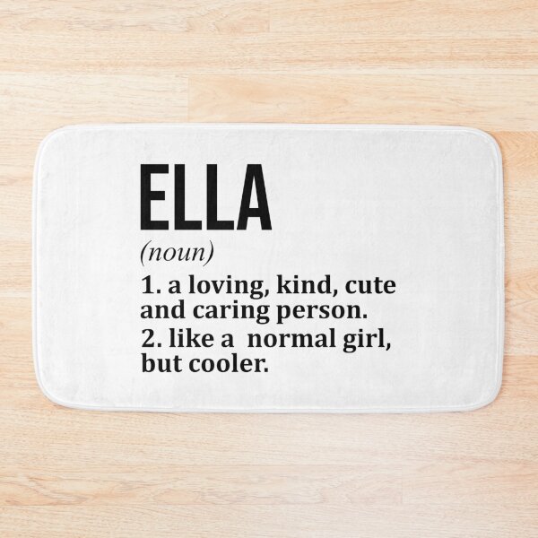 Item preview, Ella Name Definition designed and sold by XCIV.