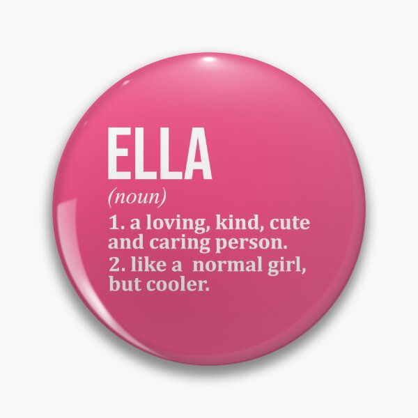 Item preview, Ella Name Definition for Women designed and sold by XCIV.
