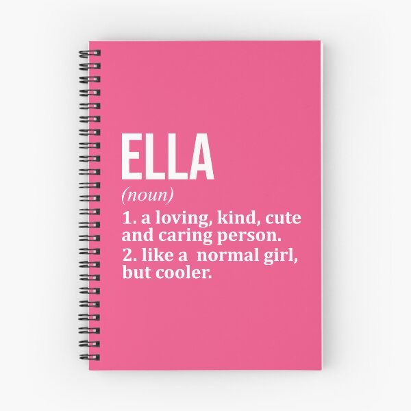 Item preview, Ella Name Definition for Women designed and sold by XCIV.