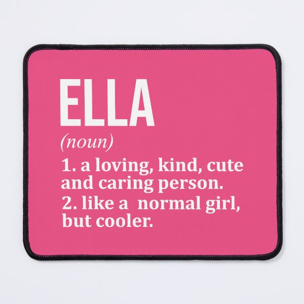 Item preview, Ella Name Definition for Women designed and sold by XCIV.