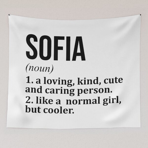 Item preview, Sofia Name Definition designed and sold by XCIV.