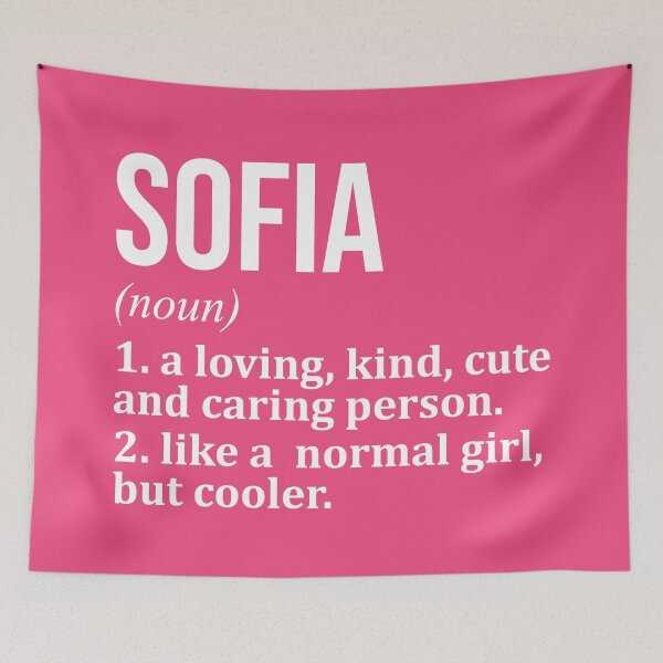 Item preview, Sofia Name Definition for Women designed and sold by XCIV.