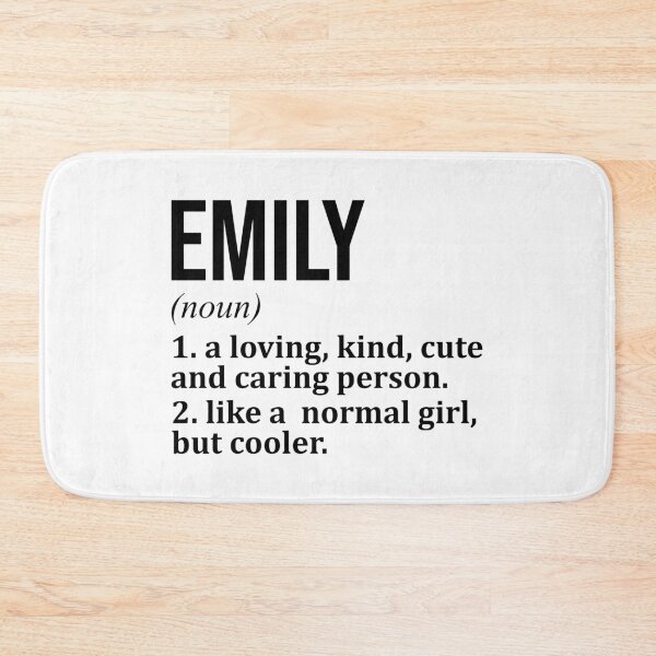Item preview, Emily Name Definition designed and sold by XCIV.