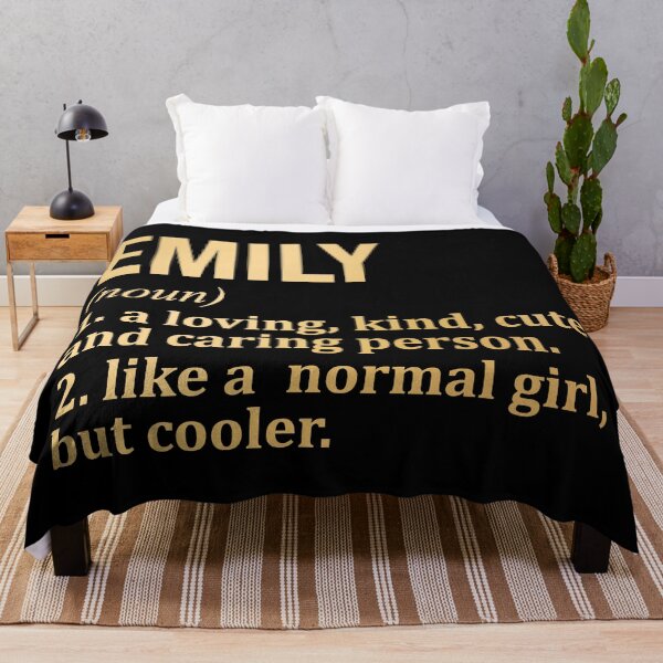 Item preview, Emily Name Definition in Gold designed and sold by XCIV.