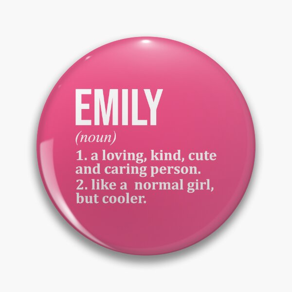 Artikelvorschau, Emily-Namensdefinition für Frauen entworfen und verkauft von XCIV.