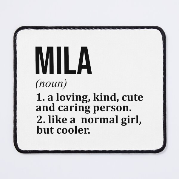 Item preview, Mila Name Definition designed and sold by XCIV.