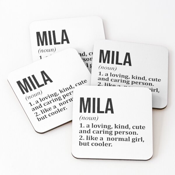 Item preview, Mila Name Definition designed and sold by XCIV.