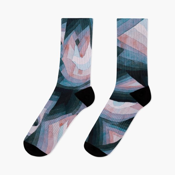 Item preview, Vintage Abstract Black and Pink Watercolour | P584 designed and sold by Piccolo Fiore Prints.