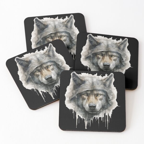 Item preview, Beautiful Water Color Wolf Gift Ideas designed and sold by TheLaundryLady.