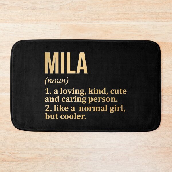 Item preview, Mila Name Definition in Gold designed and sold by XCIV.