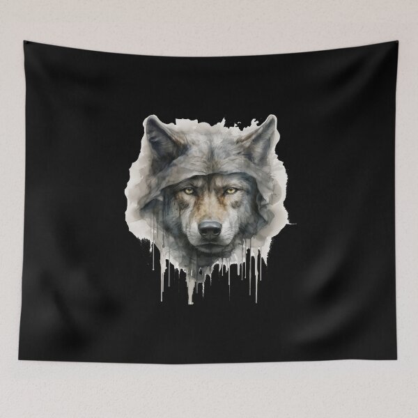 Item preview, Beautiful Water Color Wolf Gift Ideas designed and sold by TheLaundryLady.