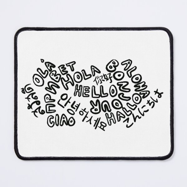 Item preview, Hello in multiple languages designed and sold by Maws25.