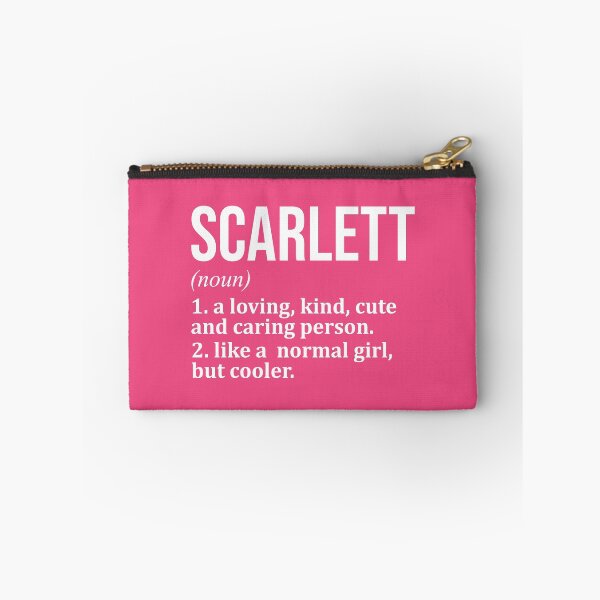 Item preview, Scarlett Name Definition for Women designed and sold by XCIV.