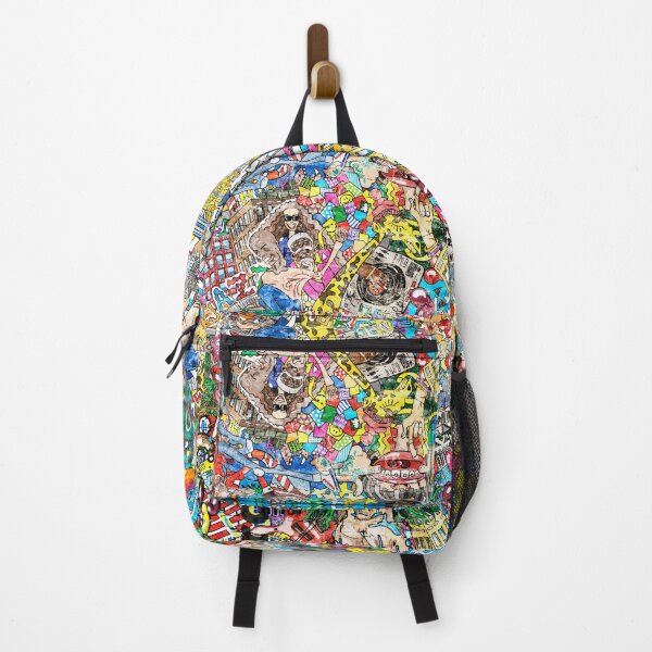 Item preview, Vibrant, colorful abstract design: people, music and more! designed and sold by IKOS HOME.
