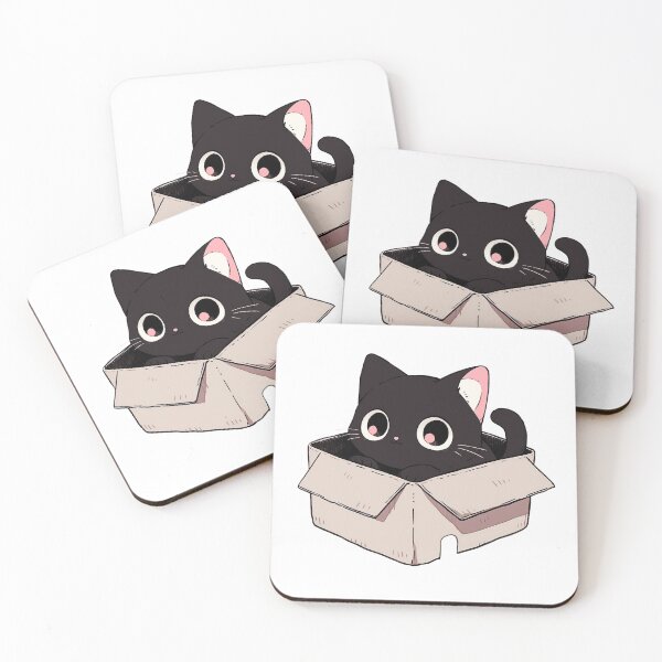 Item preview, Black Cat in the Box designed and sold by szpoposz.