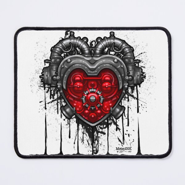Item preview, Mechanical Heart designed and sold by MetroInk.