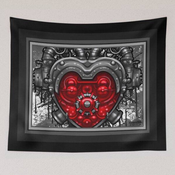 Item preview, Mechanical Heart designed and sold by MetroInk.