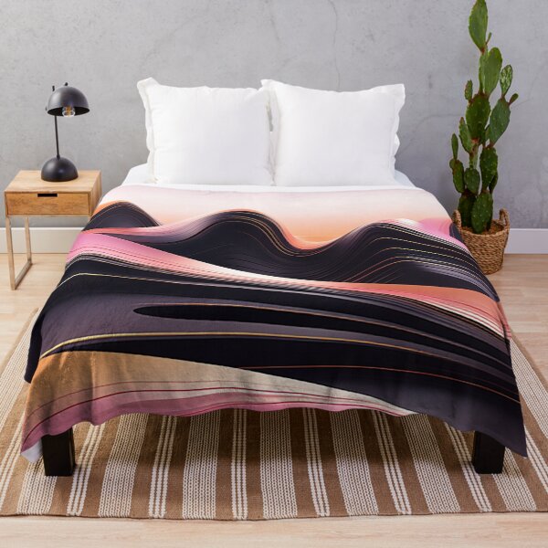 Item preview, Modern Fluidity: Dynamic 3D Line Art designed and sold by PaintbrushPlace.