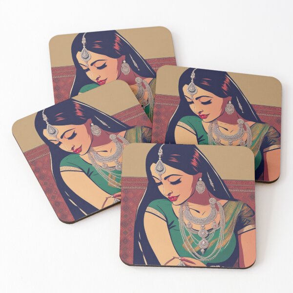 Item preview, mujer india designed and sold by vibrants2024.