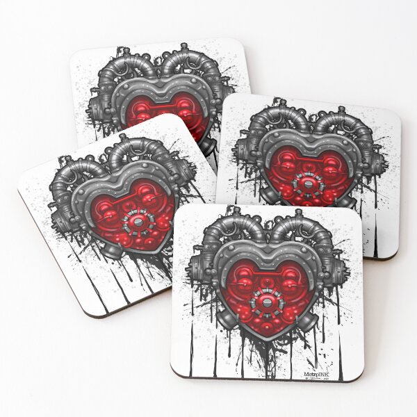 Item preview, Mechanical Heart designed and sold by MetroInk.