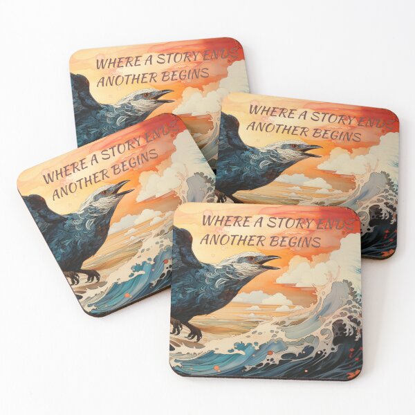 Item preview, Bird in the storm - Art Deco style designed and sold by SeanTheBeard.