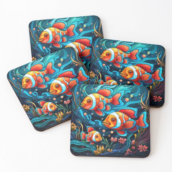 Item preview, Beautiful Colorful Fish designed and sold by Myra365Art.