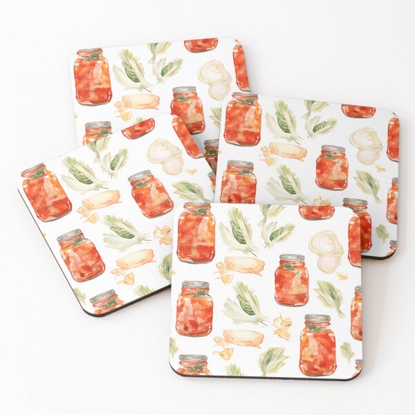 Item preview, Kimchi Collection Seamless Pattern Food of Korea designed and sold by Sitred123.