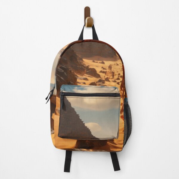 Item preview, Exploring Ancient Architected Pyramid at Sunset in the Desert designed and sold by Domitian Tincaba.
