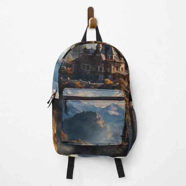 Item preview, Mysterious Ancient Architecture Amidst Enchanting Mountain Landscape designed and sold by Domitian Tincaba.