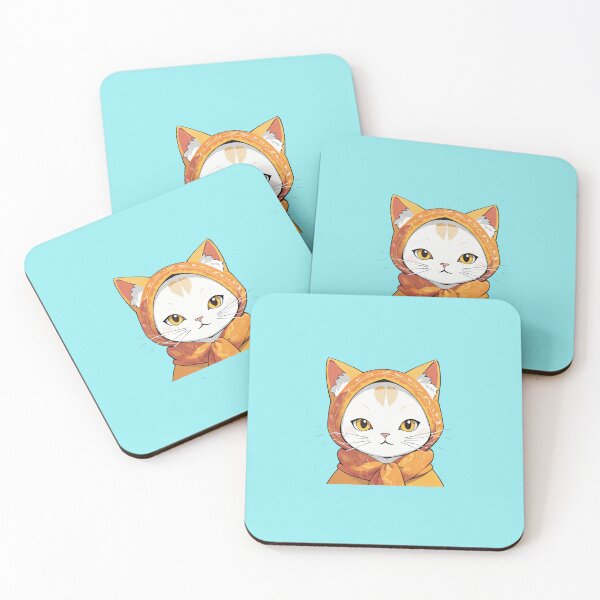 Item preview, Cute Cat With Headscarf designed and sold by Bilisik.