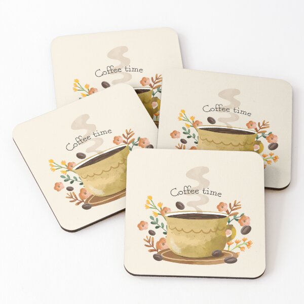Item preview, Coffee time cup of coffee vintage designed and sold by stripedcarpet.