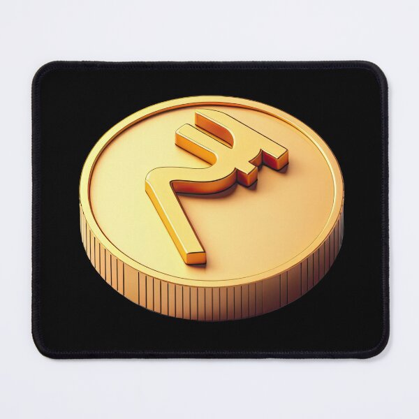 Item preview, Golden Rupee Coin for Prosperity designed and sold by pixclipart.