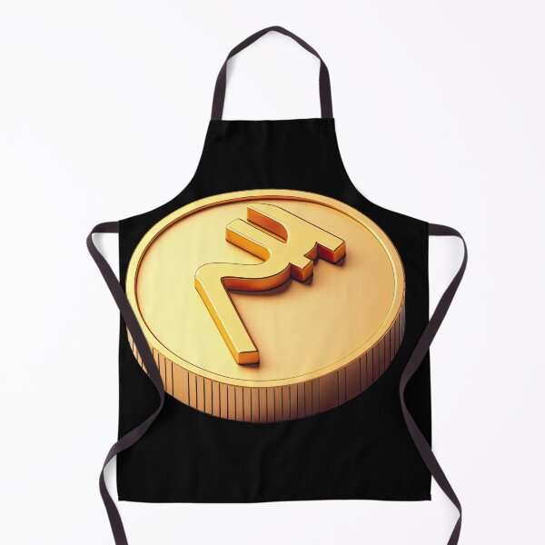 Item preview, Golden Rupee Coin for Prosperity designed and sold by pixclipart.