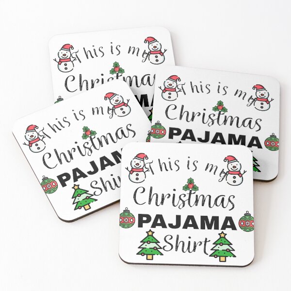 Item preview, This Is My Christmas Pajama Shirt Funny Xmas PJs Men Women  designed and sold by Zikozaki.