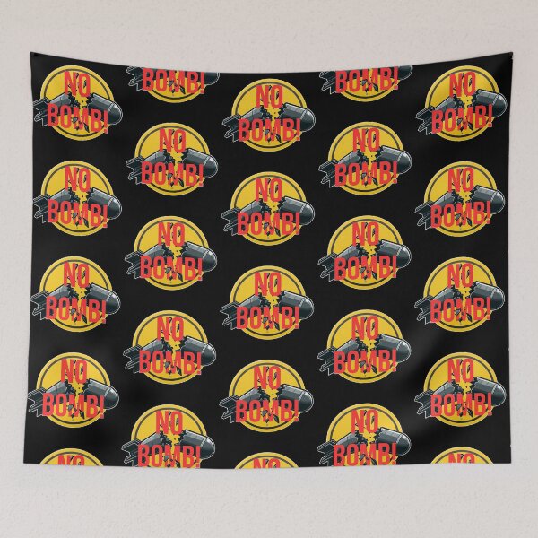 Item preview, NO BOMB! anti-war, Make Love Not War! designed and sold by wazhyp.
