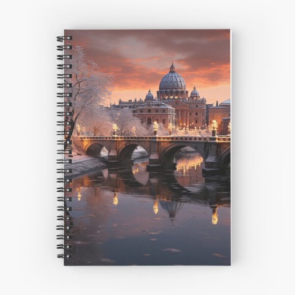 Item preview, City's Historic Arch Bridge at Dusk, Illuminated by Modern Lights Reflects in Scenic River designed and sold by Domitian Tincaba.