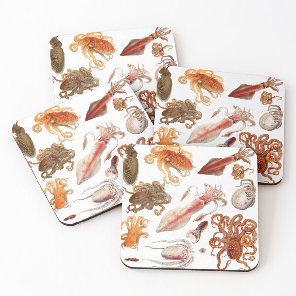 Item preview, Octopuses Octopi from the Gulf of Naples designed and sold by Coastal Garden Design Studio.