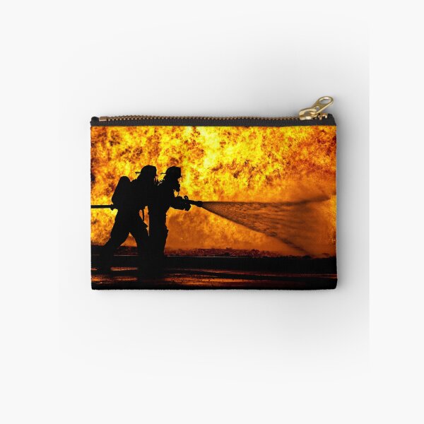Item preview, STK109325M-Firefighters battle a simulated aircraft fire. designed and sold by StocktrekImages.