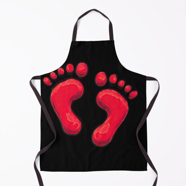 Item preview, Red Footprint of Celebration designed and sold by pixclipart.
