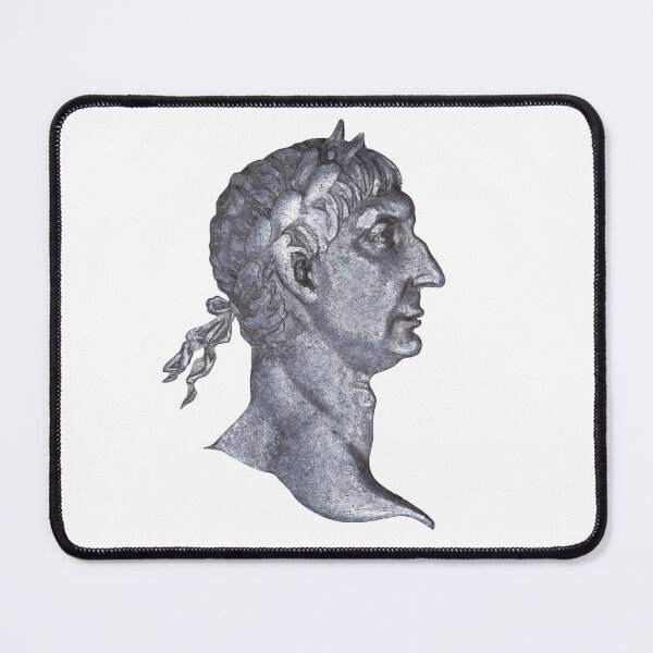 Item preview, Roman Emperor Trajan Coin Portrait Isolated designed and sold by OptimoPrincipi Roman Coins.