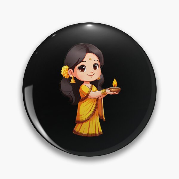Item preview, Diwali Lamp of Smiles designed and sold by pixclipart.