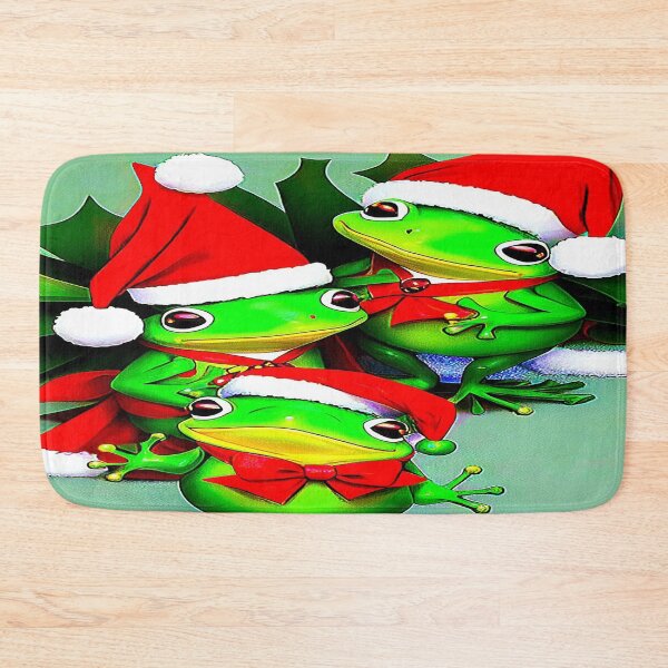 Item preview, Christmas Frogs.  designed and sold by Giulivo Store Graphic.