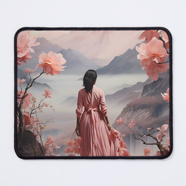 Item preview,  Editorial pink mountains  designed and sold by Sunnygie.