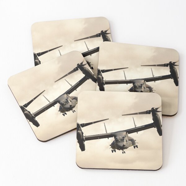 Item preview, STK109322M-A CV-22B Osprey performs an aerial display of its capabilities. designed and sold by StocktrekImages.
