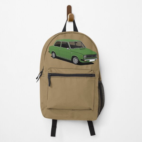 Item preview, DAF 66 Marathon  sedan - car illustration - green designed and sold by knappidesign.