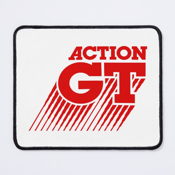 Item preview, ACTION GT - fab 80s logo designed and sold by ThrowbackAds.